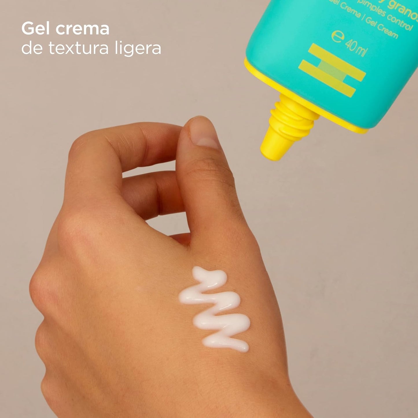 ISDIN ACNIBEN Paso 2 Gel Crema para el Control de Brillos y Granos, Matifica y Ayuda a Reducir los Granos, Textura Ligera, 40 ml