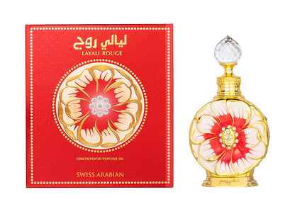 Swiss Arabian Layali Rouge FOR Women 0.5 oz Parfum Oil