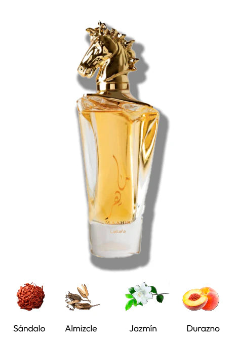 Lattafa Maahir GOLD 100ml Eau de Parfum - Unisex - Floral, Woody, Fruity, Sweet and Musky