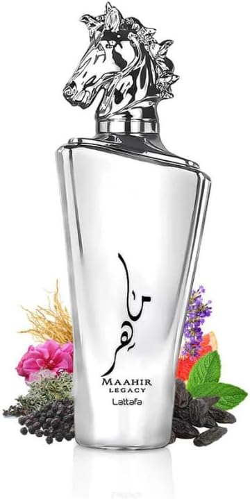 Maahir Legacy de Lattafa 100 ml Eau de Parfum - Perfume Masculino Elegante y Fresco