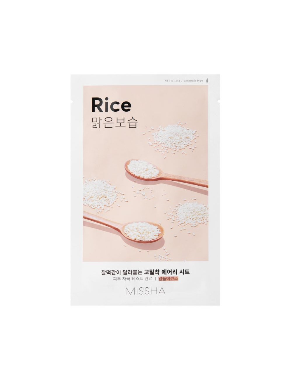 Missha Mascarilla Airy Fit Sheet Mask - Arroz