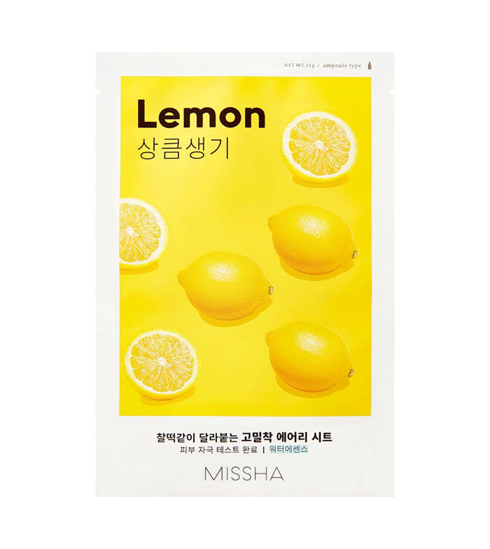 MISSHA AIRY FIT SHEET MASK LEMON