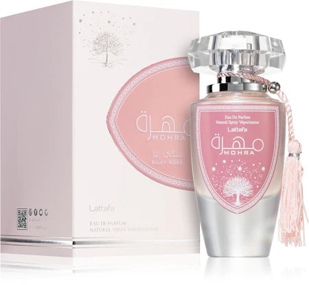Lattafa Mohra Silky Rose 100 ML - perfume árabe de lattafa