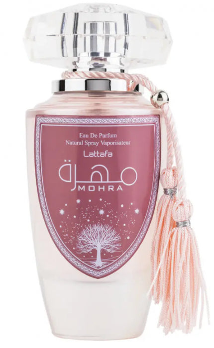 Lattafa Mohra Silky Rose 100 ML - perfume árabe de lattafa