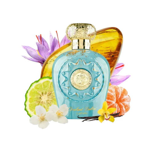 Lattafa Opulent Dubai 100 ml perfume árabe tropical