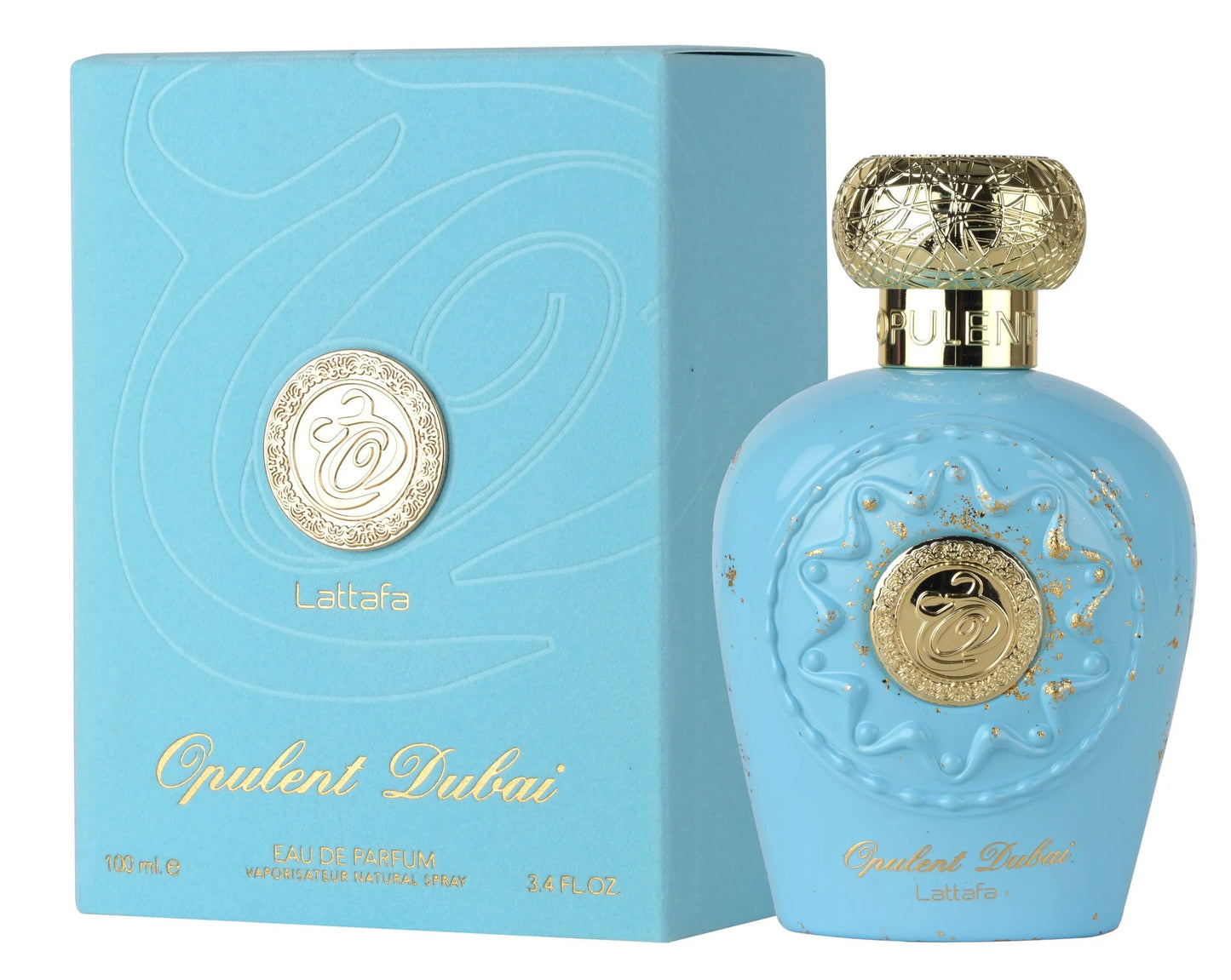 Lattafa Opulent Dubai 100 ml perfume árabe tropical