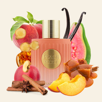Khadlaj Peach Velvet Extrait De Parfum for Women 100ml