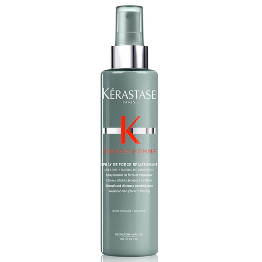 Kérastase | Genesis Homme, Spray Espesante Anti-Caída, Para cabellos finos y debilitados - 150ML