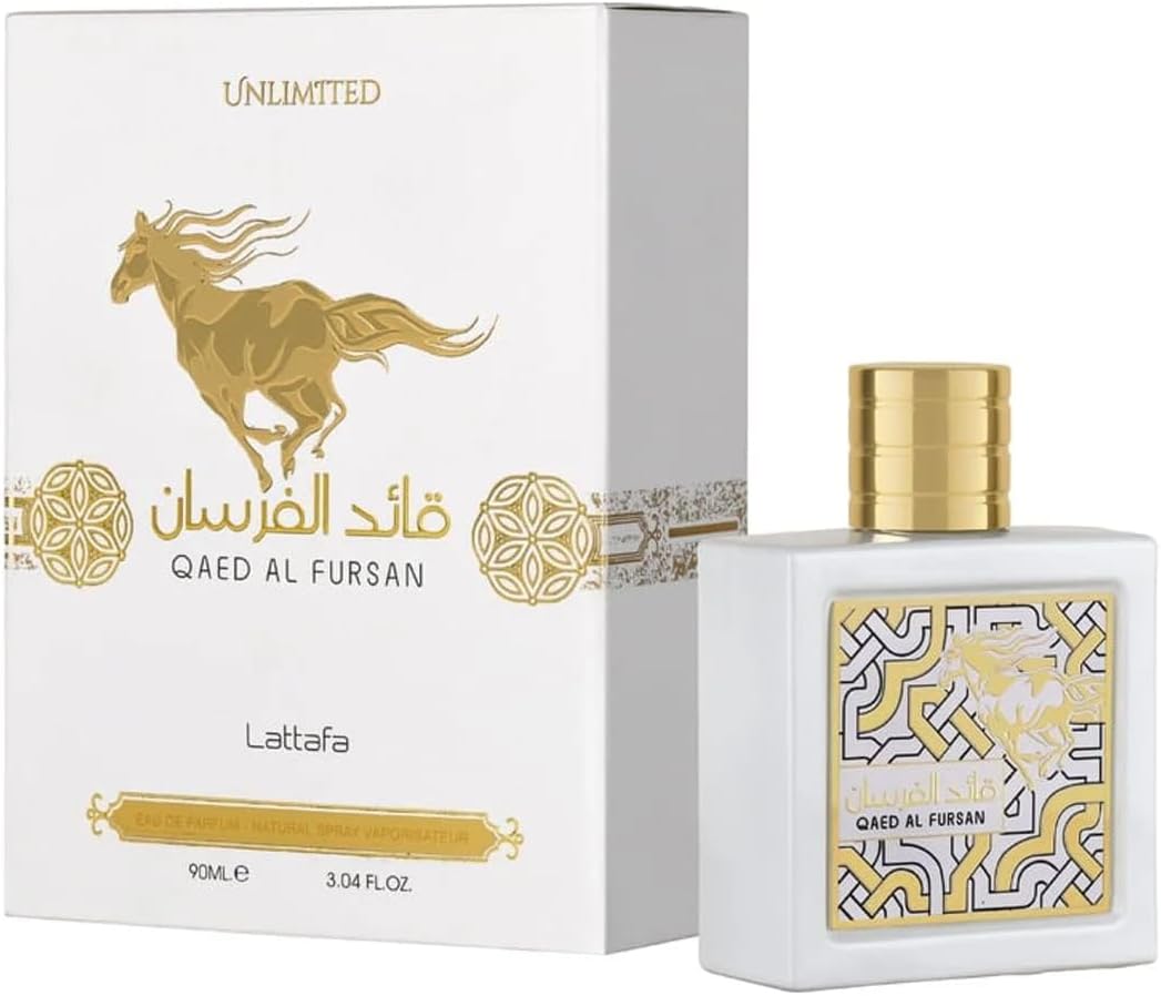 Qaed Al Fursan Unlimited 90 ml Eau de Parfum by Lattafa White Edition Parfum Unisex