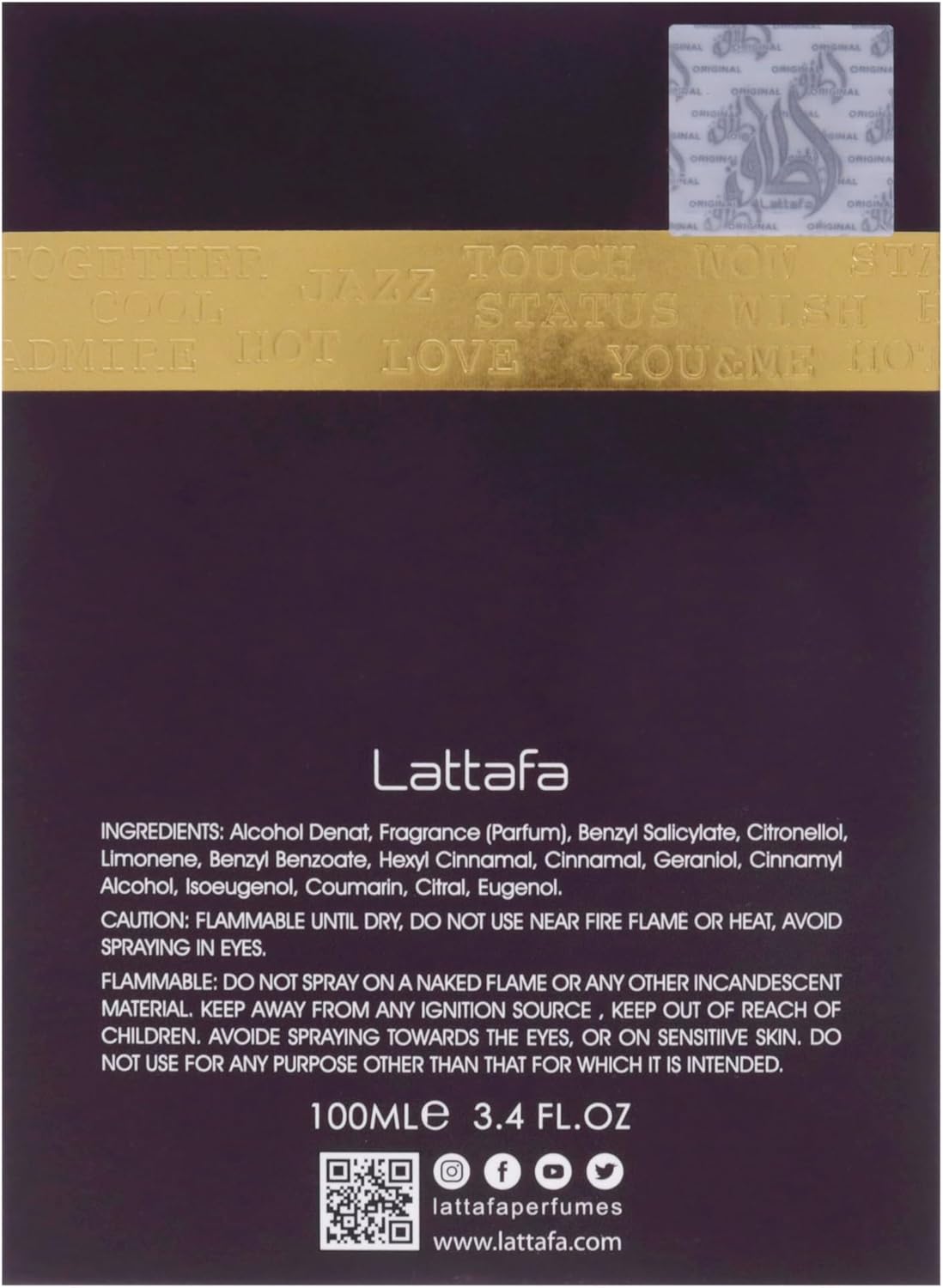 Perfume Ramz de Lattafa Gold 100 Ml