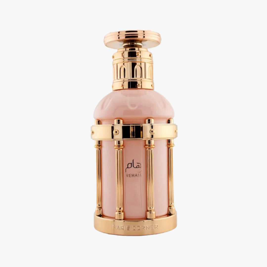 Paris Corner Reham Rose Petals 100ML Perfume para Mujer Fragancia de Larga Duración , Perfume árabe original