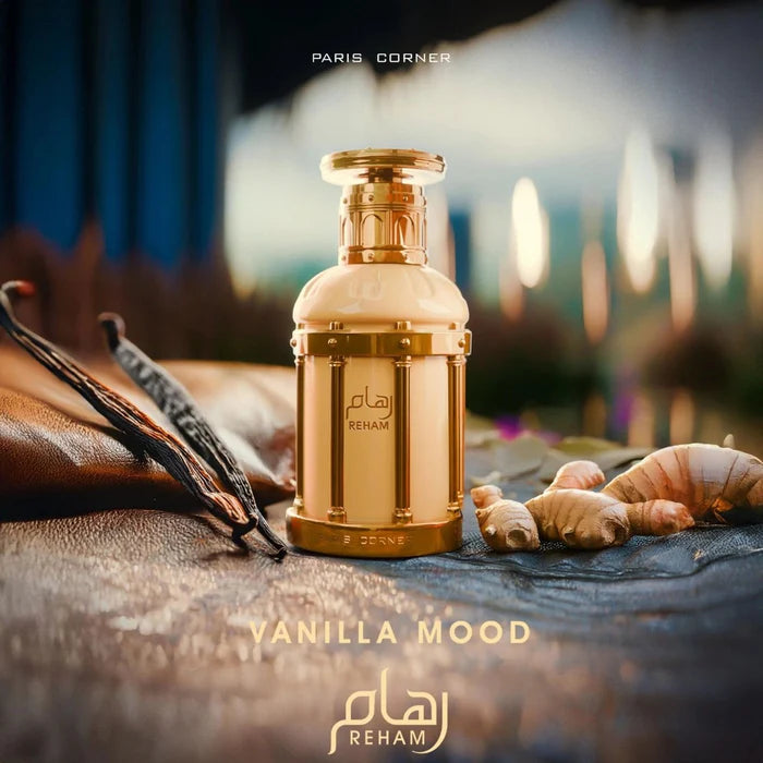Paris Corner Reham Vanilla Mood Eau de Parfum para Mujer 100 Ml
