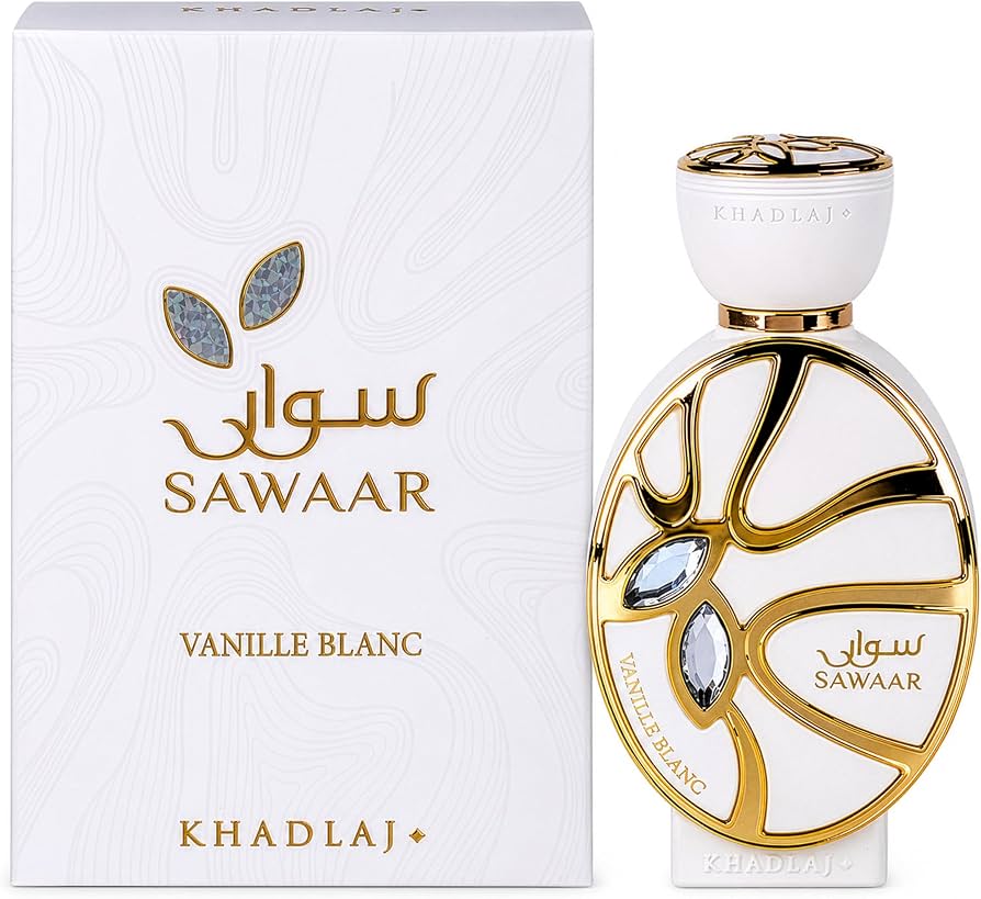 Sawaar Vanille Blanc Khadlaj Perfumes para Hombres y Mujeres