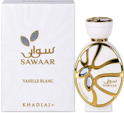 Sawaar Vanille Blanc Khadlaj Perfumes para Hombres y Mujeres