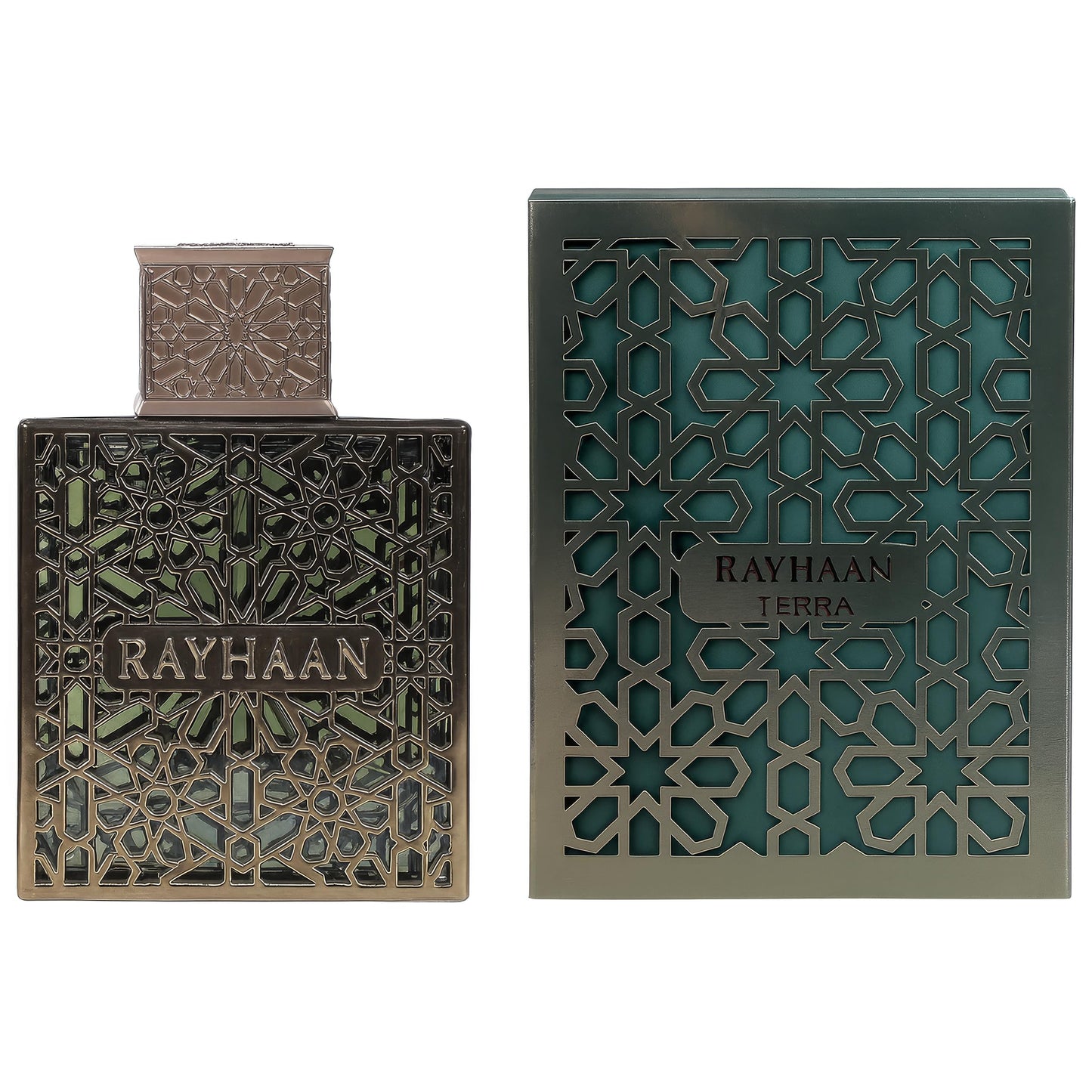 Rayhaan Terra Spicy Woody Amber Oriental Eau De Parfum Spray Longlasting