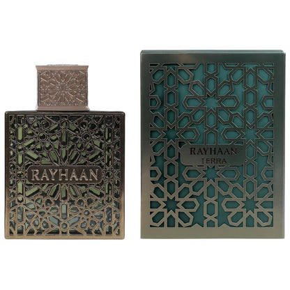Rayhaan Terra Spicy Woody Amber Oriental Eau De Parfum Spray Longlasting