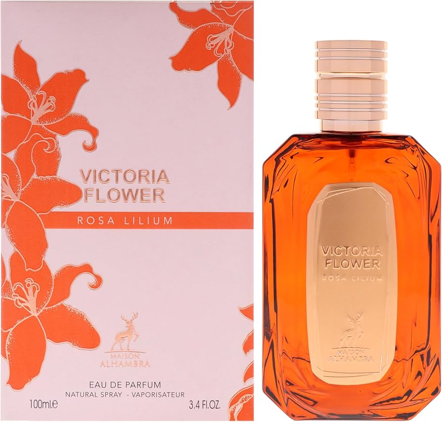 Maison Alhambra Victoria Flower Rosa Lilium Eau de Parfum 100ml